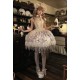 B.Dolly The Nightingale Of Courtyard JSK with detachable Lace Feather Hem(Pre-Order/Full Payment Without Shipping)